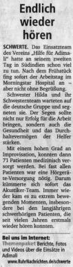 Endlich wieder hören