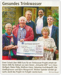 Gesundes Trinkwasser