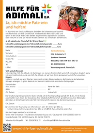 Patenschaft für Adimali